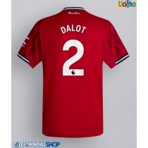 Maglie da calcio Manchester United Diogo Dalot #2 Prima Maglia 2025-26 Manica Corta